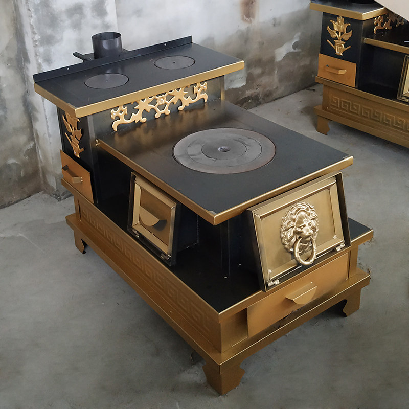Rural heating stove Double top table Yunnan Firewood Fire Oven Burning Wood Firewood Fire Oven Grill Fire Roasted Sweet Potato Indoor-Taobao