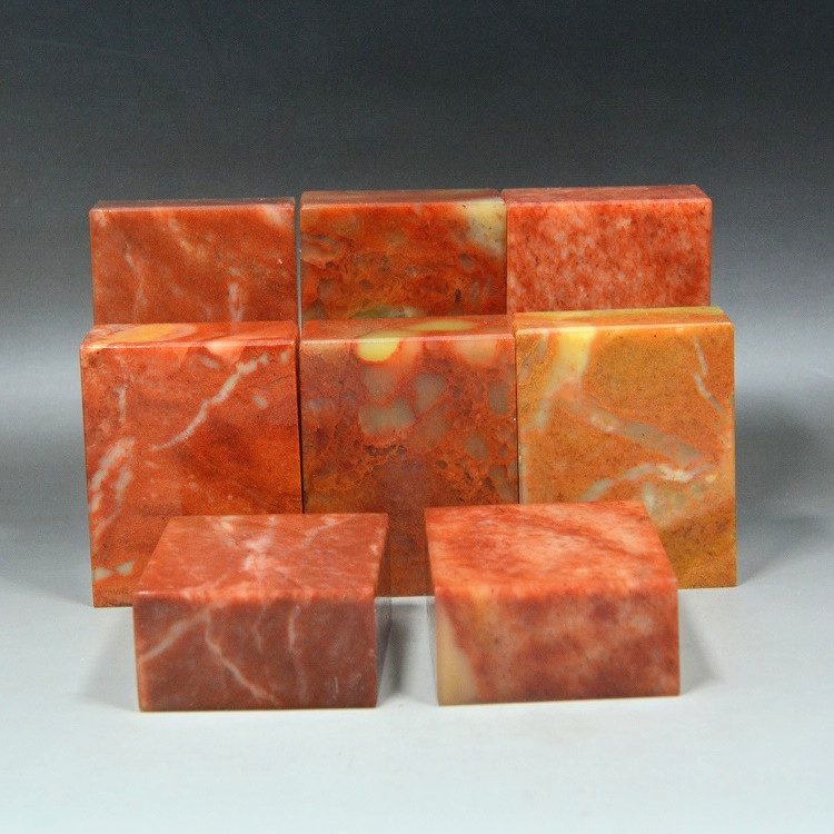Red Stone Sushi Flat Seal Chapter 2*4*5 Golden Stone Calligraphy Practice Specifications Chapter