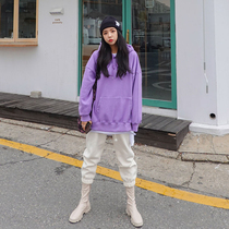 Very fairy sweater womens thin Korean version loose lazy wind 2021 spring and autumn new long-sleeved student top velvet