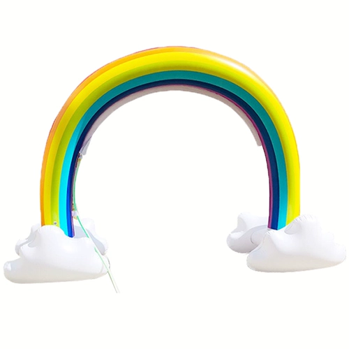 Надувная радужная автоматическая игрушка для игр в воде, облако
