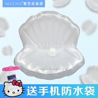 Подарочный пакет белой оболочки (белая ручка)