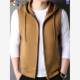 Woodpecker sweatshirt vest for men spring and autumn new cardigan hooded vest vest casual sleeveless vest jacket