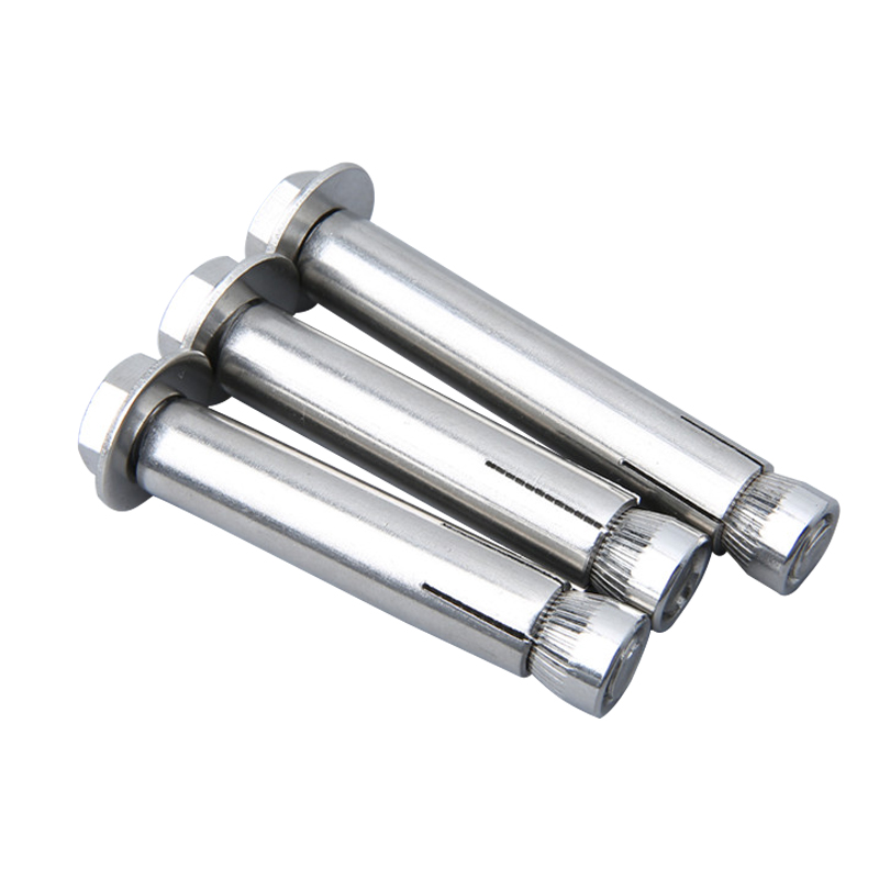 304 stainless steel built-in expansion screw outer hexagon inner expansion bolt implosion m10m12*150
