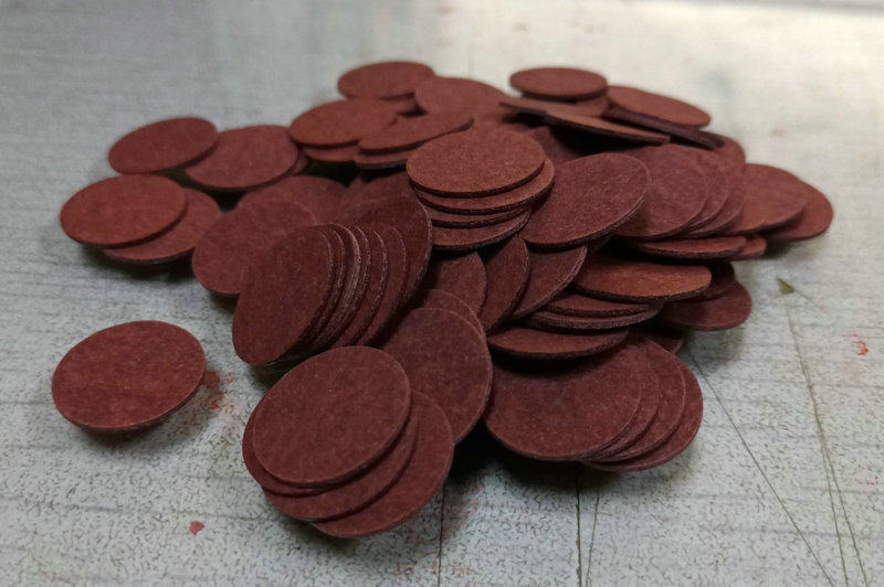 *Imported from the United States * Spot billiard club gasket Transparent leather head gasket Club head gasket Gun head gasket