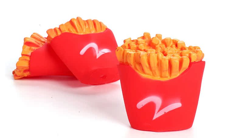 Đồ chơi cho chó và mèo Mô phỏng răng silicone cắn cắn giọng Pháp xương đồ chơi cho chó