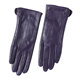 High-grade leather gloves women's thin section autumn and winter warm goatskin gloves plus velvet riding driving touch screen