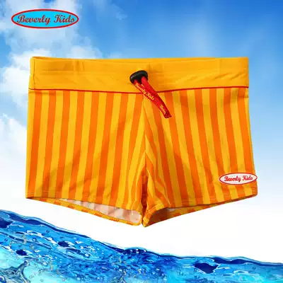 Children's swimming trunks Boys swimwear Middle child big child baby boxer swimming trunks Student shorts Hot spring swimsuit