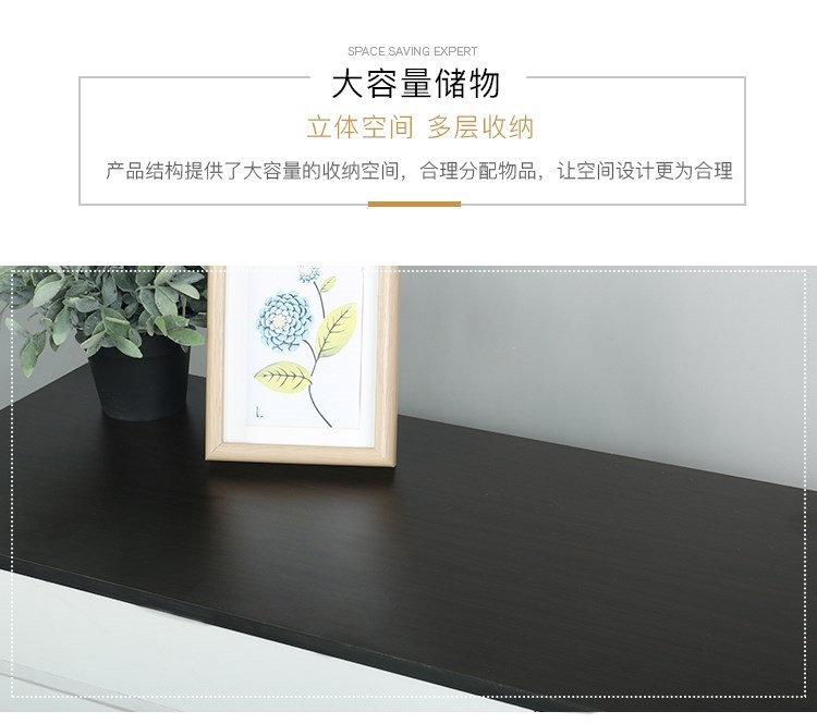 Đơn giản hiện đại tủ giày công suất lớn đơn giản bằng gỗ 2 cửa giày hiên lưu trữ tủ khóa tủ tủ đồ gỗ