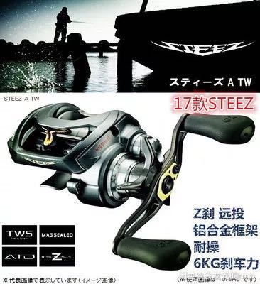 Little Moluya Dawa DAIWA STEEZ A TW water drop wheel long shot 17STEEZ A 1016 made in Japan