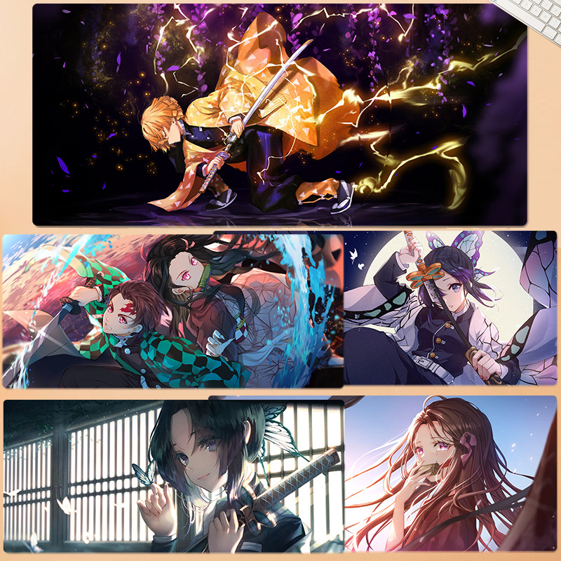 The Ghost's Blade Mouse Pad Super Large the Bean Butterfly Bear my wife and the comfort and comfort of the Comic Mouse Mat Table Mat customised