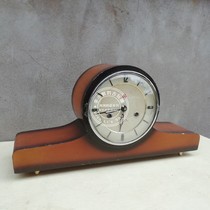  Old-fashioned folk 15 days wooden carved old seat clock herringbone clock Nostalgic collection furnishings Set props Old things