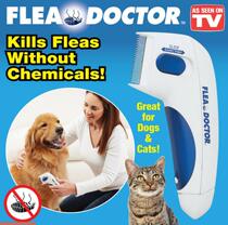  flea doctor new electric lice remover Flea cleaning brush comb lice remover comb Pet dog lice catcher