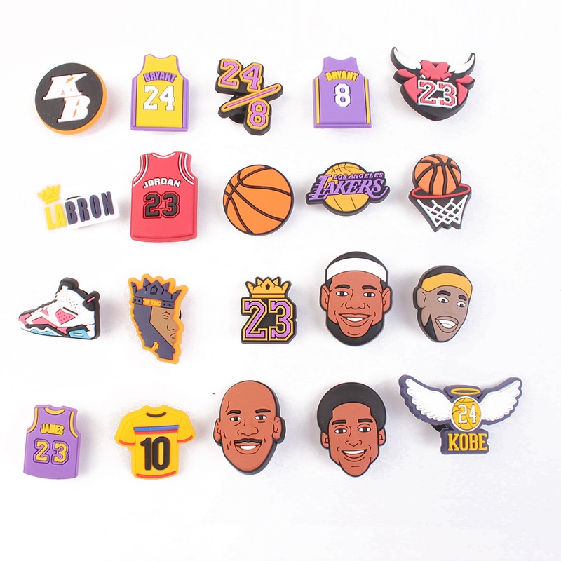 Suitable for Crocs Shoe Accessories DIY Shoe Charms Crocs Decorative Charms Shoe Flowers Cross Accessories Slipper Decorations Nba Series Suitable for Crocs Shoe Accessories DIY Shoe Charms Crocs Decorative Charms Shoe Flowers Cross Accessories Slipper Decorations Nba Series