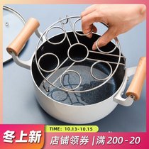 Yajia stainless steel steaming rack household rice cooker steamer shelf tall steamer steamer steamer steamer shelf