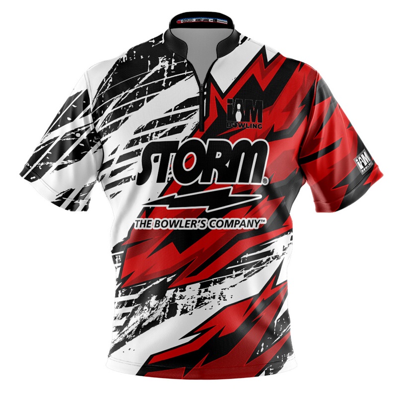 Storm DS storm short-sleeved top bowling shirt 3D polo shirt Polo shirt