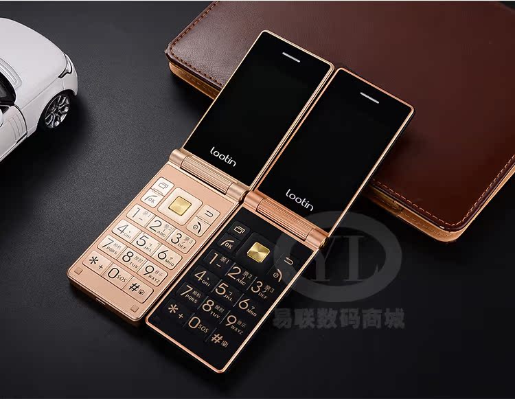 Toàn màn hình kép Netcom nhân vật lớn lật lớn điện thoại di động cũ 4G Tianyi phiên bản viễn thông di động LOOTINLT30