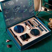 Net Red Recommended Color Makeup Kit Gift Box Flower Case Full Composition Sizikou Red Eye Shadow color Cosmetic Powder flawless cream