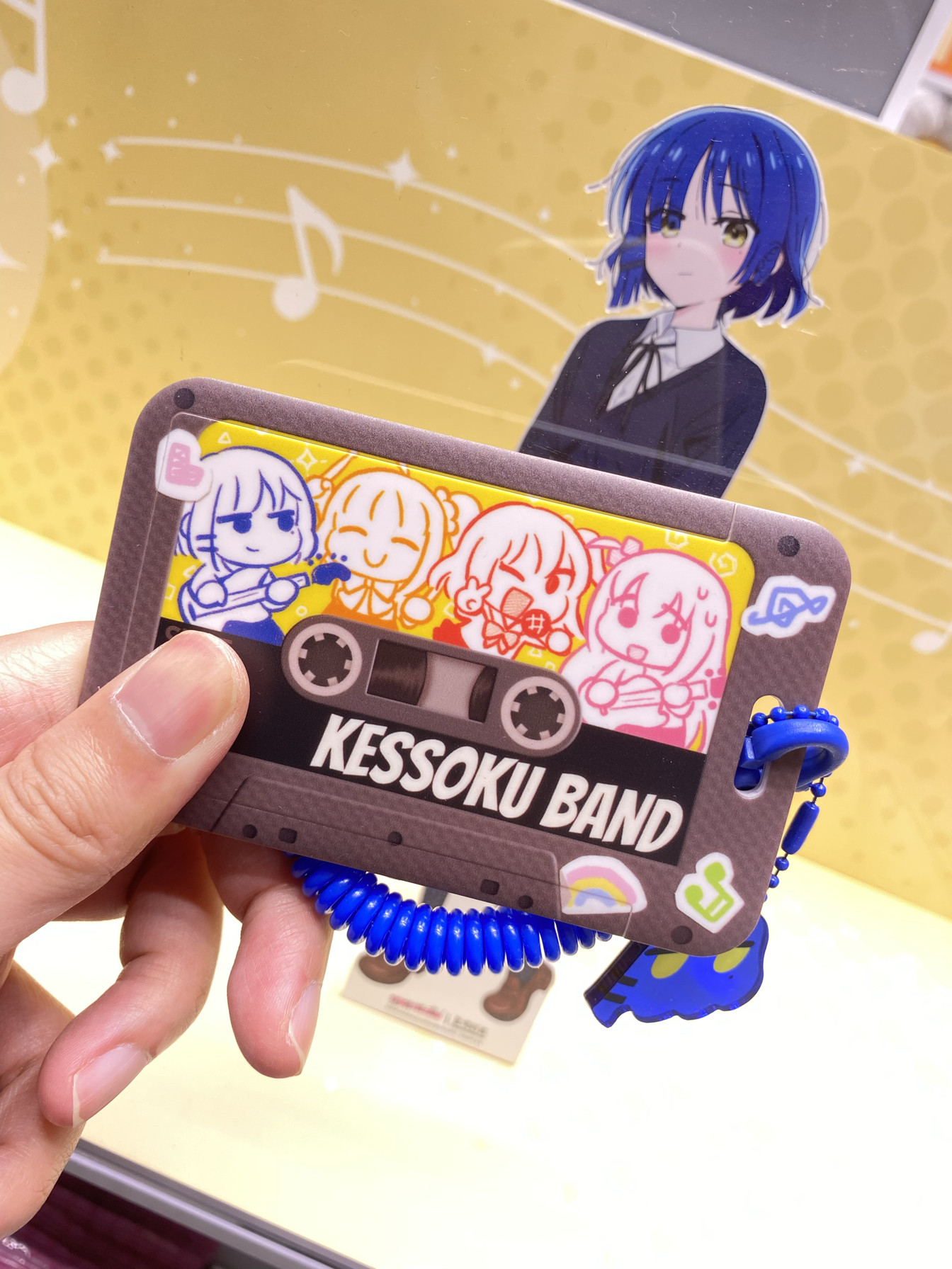 Lonely Rock Original Fan-Made Guzi Campus Card Work Card Meal Card Pvc Card Holder Pendant Set