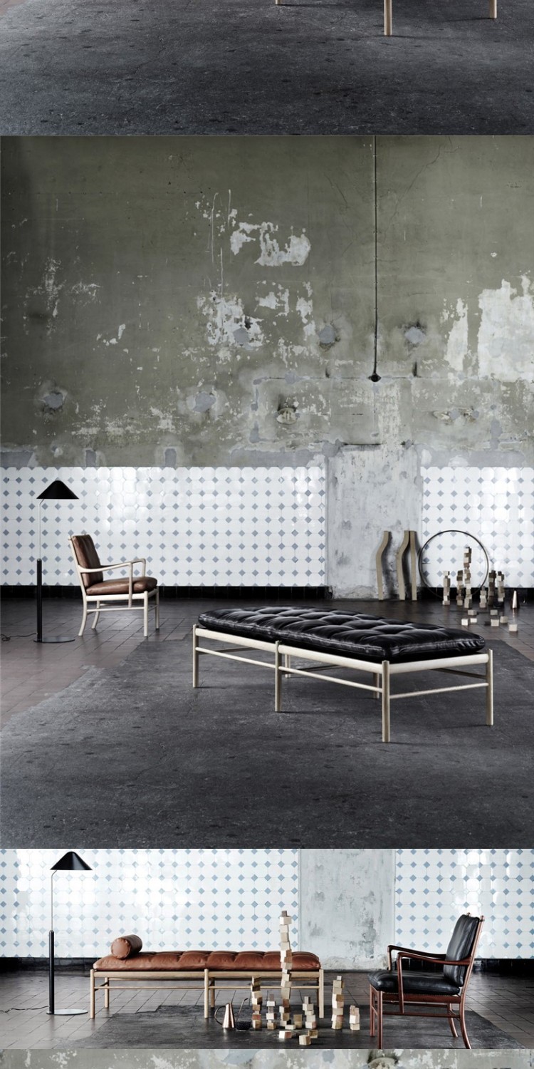Jane OW150 Daybed Nội thất Bắc Âu sofa giường thiết kế nội thất phòng khách sofa giải trí giường - Đồ nội thất thiết kế ghế