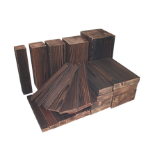 Anticorrosive wood floor keel wood square solid wood square wood Finnish wood plastic wood carbonized wood galvanized square steel outdoor