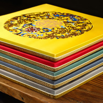 New Chinese dining table chair cushion set Tea Table Office Four Seasons universal breathable thin non-slip household cushion