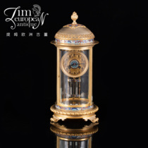 Tim European antiques and Western antiques French Napoleon III style mechanical clock collection ornaments