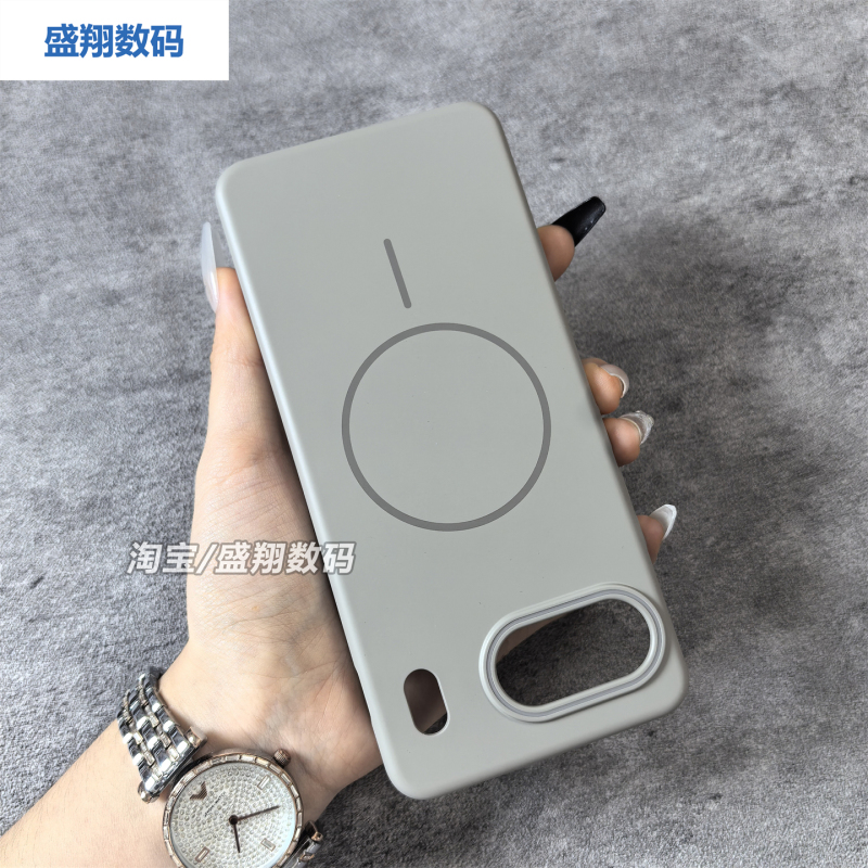 Magsafe Magnetic Case Suitable for Oneplus Nord5 Phone 1+Nord4 Ultra-Thin Hard Shell Simple Creative 2t Protective Case Large Hole Lens Ultra-Thin Full Coverage Micro-Matte Bare Metal Skin Feel Fashionable for Men and Women