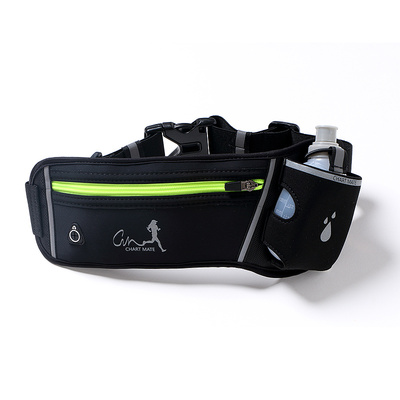 新款运动腰包男马拉松装备户外健身防水多功能带水壶跑步手机包女