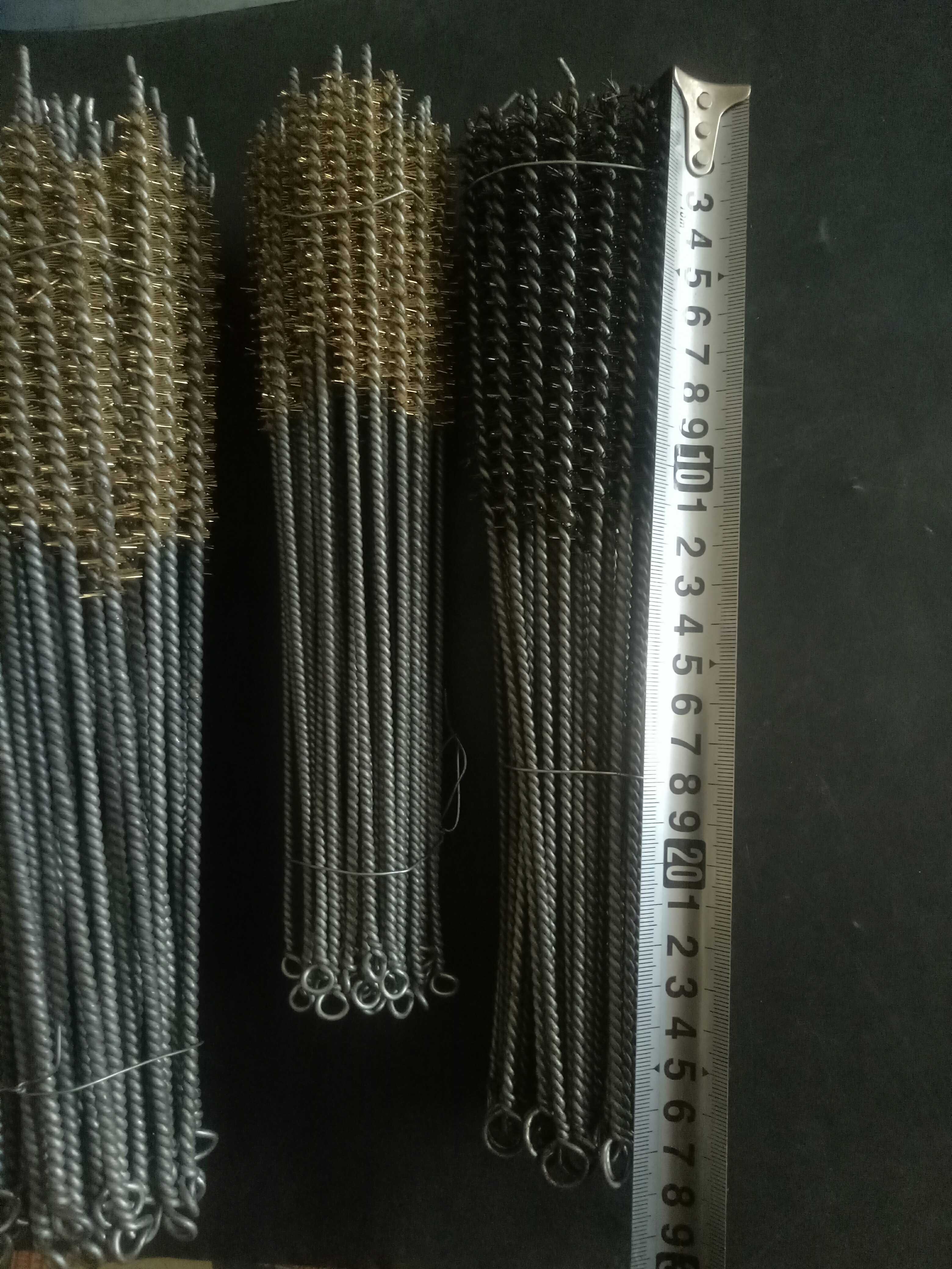 电动机 马达维修工具 280mm清槽刷 工业钢丝刷  电机除锈清洁50支