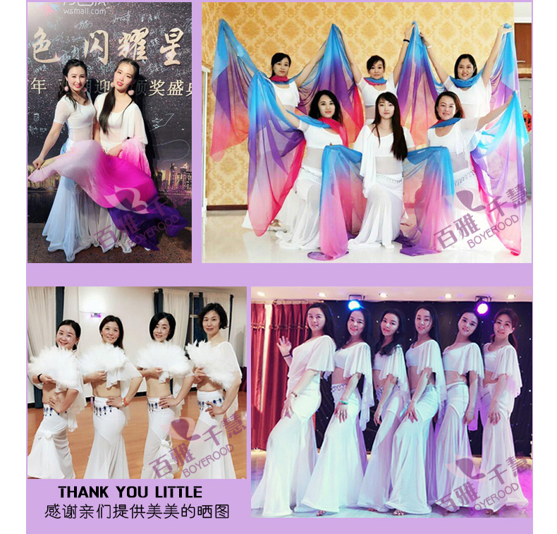雅 千慧 9 2019 mới váy lưới dài phù hợp với trang phục múa cổ tích - Khiêu vũ / Thể dục nhịp điệu / Thể dục dụng cụ giầy nhảy dancesport trẻ em