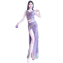 Belly dance practice clothing for women embroidered sequins childrens oriental dance practice clothing performance clothing set