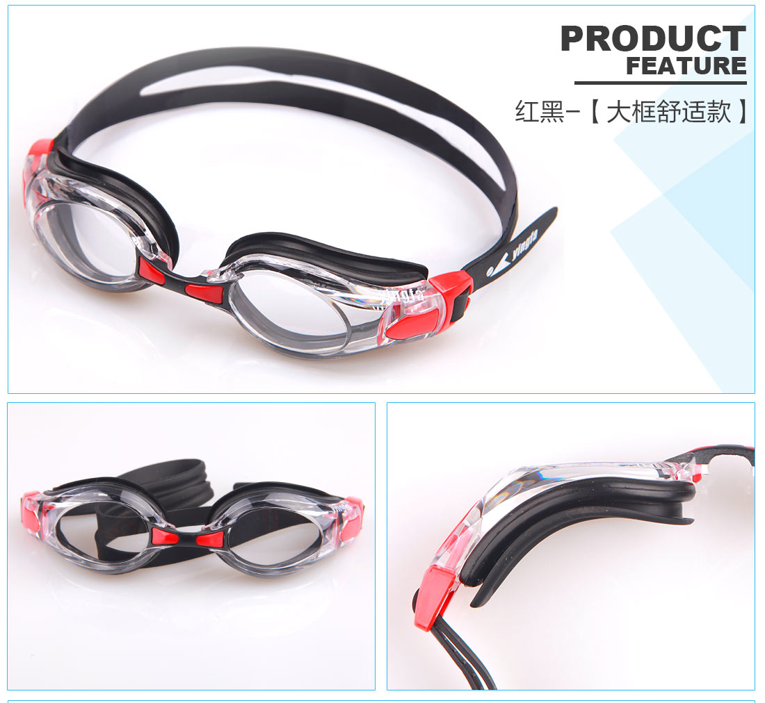 Kính bơi Anh chính hãng kính bơi chuyên nghiệp HD chống sương mù chống nước hộp lớn lặn kính cận thị kính bơi nam và nữ - Goggles kính bơi tráng gương