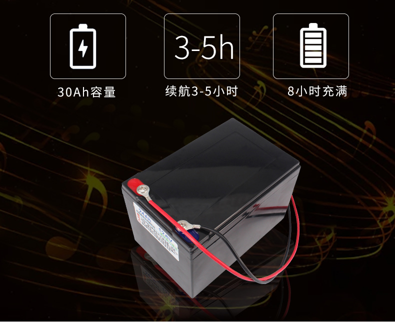 Michael MG1563A-LI ban nhạc biểu diễn buổi biểu diễn guitar công suất cao hát sing loa pin lithium âm thanh - Loa loa loa kéo sansui