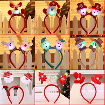 Christmas Decorations Children Gift Small Gifts Dress Hair Stirrup Accessories Snowman Deer Corner Head Stirrup Hat Ornament