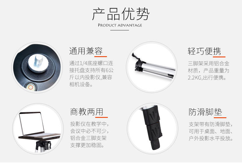 Macro máy chiếu khung sàn nhà phổ quát phổ quát ba chân - Phụ kiện máy chiếu remote máy chiếu sony