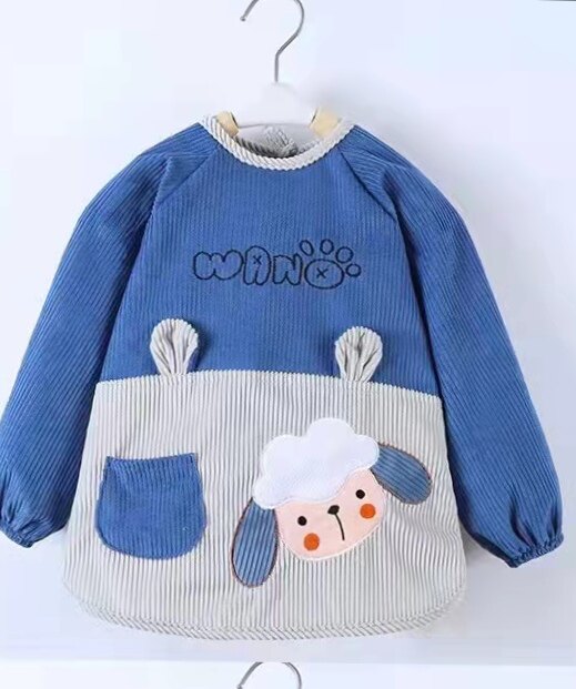 Children's hood Anti-wearing clothes Spring-autumn-style Waterproof Baby Handmade Dining Surround skirt-Taobao