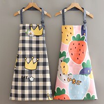 Apron Inn Wind Advanced Apron Pure Cotton Canvas Cooking Woman Kitchen Home Spring Summer New Waistline Male work clothes