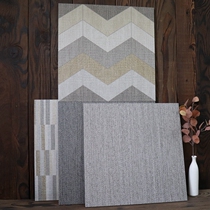  Nordic gray cloth tile 600x600 Living room geometric puzzle carpet tile Restaurant shop characteristic antique brick