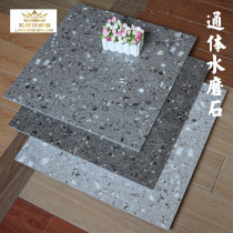 Tonbody large grain Water grinding stone floor tiles 600x600 Living room Anti-slip tiles Shop Shops Clothing Shop Grey Wall Tiles