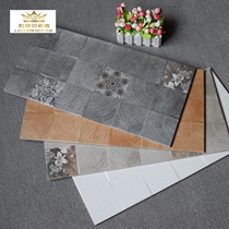 Balcony High And Low Fall Plaid Wall Brick 300x600 Day Style American Antique Cultural Brick Background Wall Wood Grain Tiles