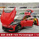 [Rijia Ready Stock] Bbr Ferrari Fuv Purosangue Sunroof Edition Alloy Car Model 1:18