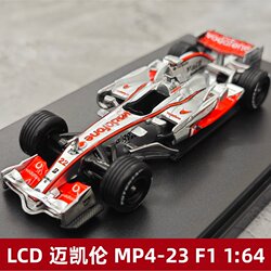 [Rijia Ready Stock] Lcd Mclaren Mp4-23 Alloy Racing Car Model 1:64