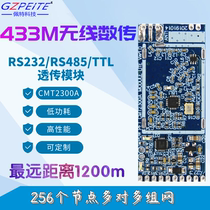 CMT2300A433m wireless module 433m wireless digital transmission remote wireless serial communication transmission receiving and sending