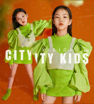 Photography exhibition big children personality catwalk art photo costumes magazine cover photo clothes