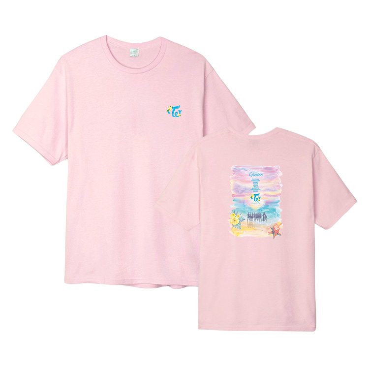 TWICE Concert Printed Cotton T-shirt