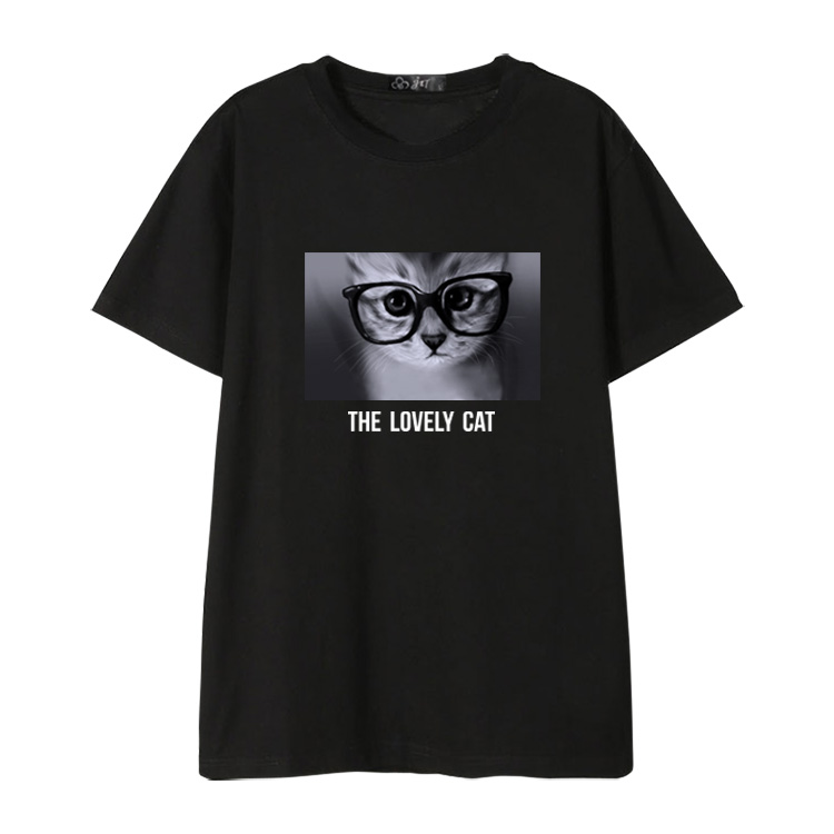 V and Jimin Same Printed T-shirt
