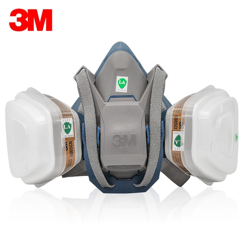 3M 6502QL-6005 Газовая маска ядовитой фильтровая коробка Антиформальдегид Органический паровой распылитель