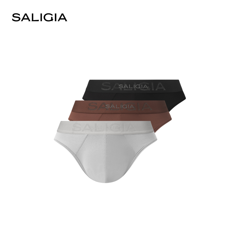 SALIGIA Fast-Paced Coolmax Moisture-Wicking and Quick-Drying Sports Fabric Men's Briefs