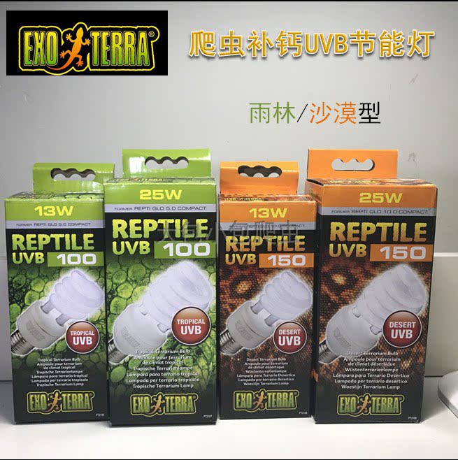Canadian brand Xijin Xijin reptile calcium supplement UVB energy saving lamp desert rainforest type turtle lizard pet