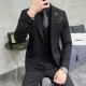 Xf9931 черный (костюм+жилет+брюки)